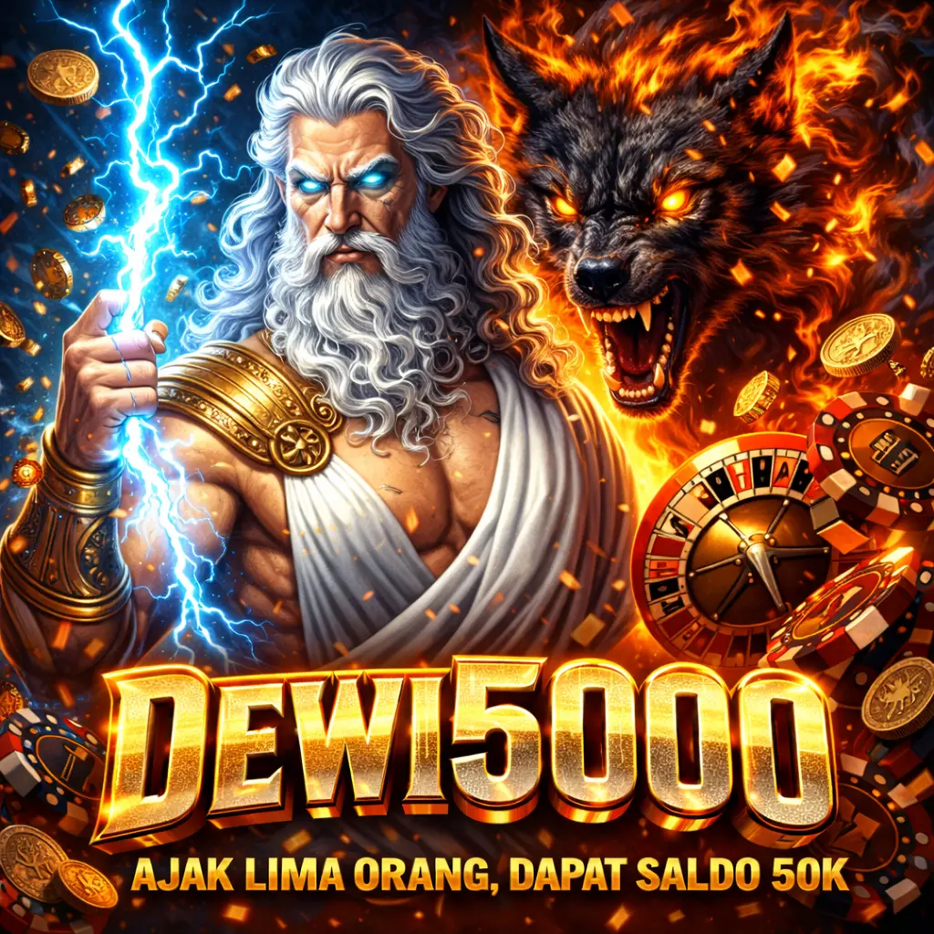 DEWI5000: Platform Gaming Online Terbaik No.1 Di Indonesia image 1